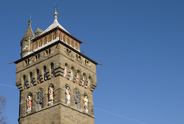 _1209515 Cardiff Castle in Winter