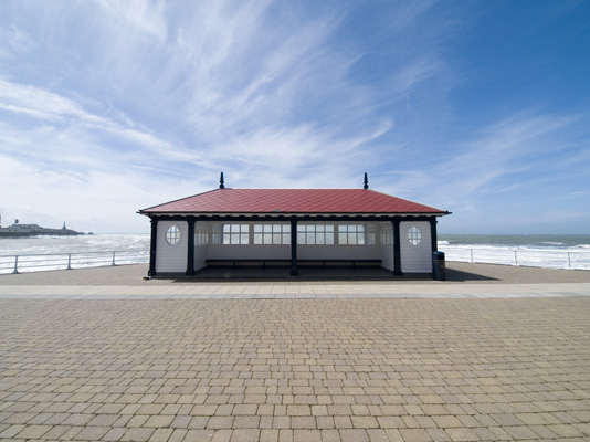_5195562 Seaside shelter, Aberystwyth